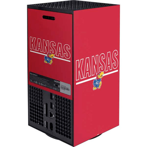 University of Kansas Jayhawks Established 1865 XBox Series X Digital Edition Bundle Skin