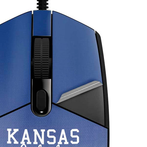 University of Kansas Jayhawks G203 Prodigy RGB Wired Gaming Mouse Skin