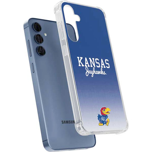 University of Kansas Jayhawks Galaxy A55 5G Clear Case
