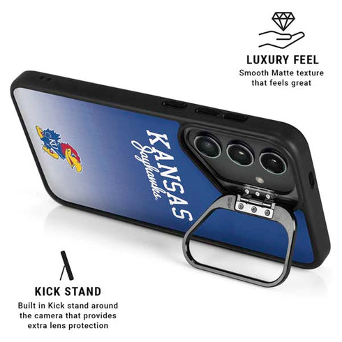 University of Kansas Jayhawks Galaxy S25 Kickstand Case