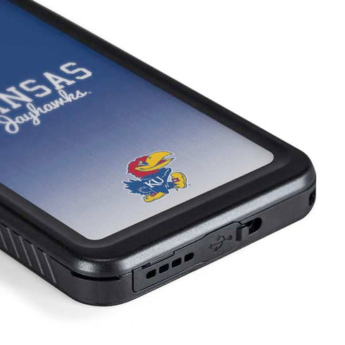 University of Kansas Jayhawks Galaxy S24 Waterproof Case
