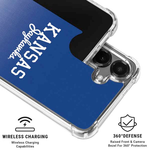 University of Kansas Jayhawks Galaxy S26 Clear Case