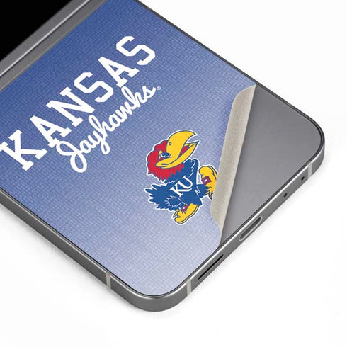 University of Kansas Jayhawks Galaxy Z Flip6 Skin