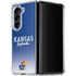 University of Kansas Jayhawks Galaxy Z Fold5 5G Clear Case