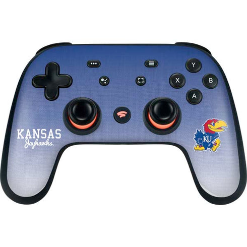 University of Kansas Jayhawks Google Stadia Controller Skin