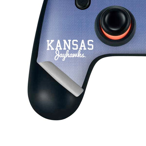 University of Kansas Jayhawks Google Stadia Controller Skin