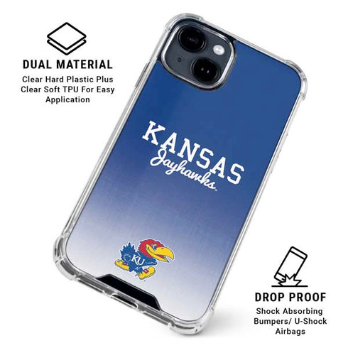 University of Kansas Jayhawks iPhone 15 Clear Case