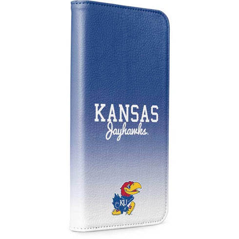University of Kansas Jayhawks iPhone 15 Plus Folio Case
