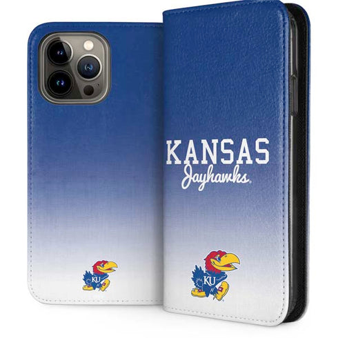 University of Kansas Jayhawks iPhone 15 Pro Max Folio Case