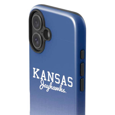 University of Kansas Jayhawks iPhone 16 Plus Impact Case