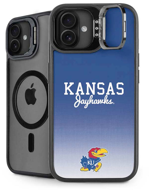 University of Kansas Jayhawks iPhone 16 Plus Kickstand Case
