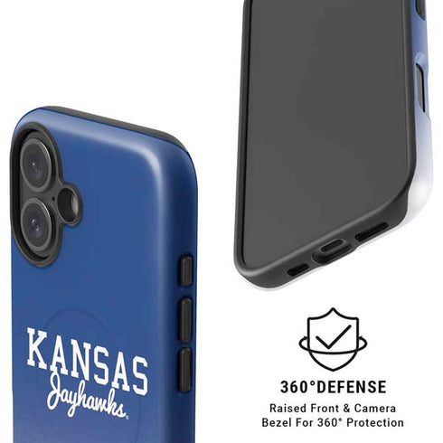 University of Kansas Jayhawks iPhone 16 Plus Magsafe Impact Case