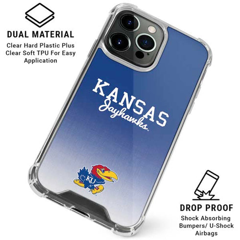 University of Kansas Jayhawks iPhone 16 Pro Max Clear Case