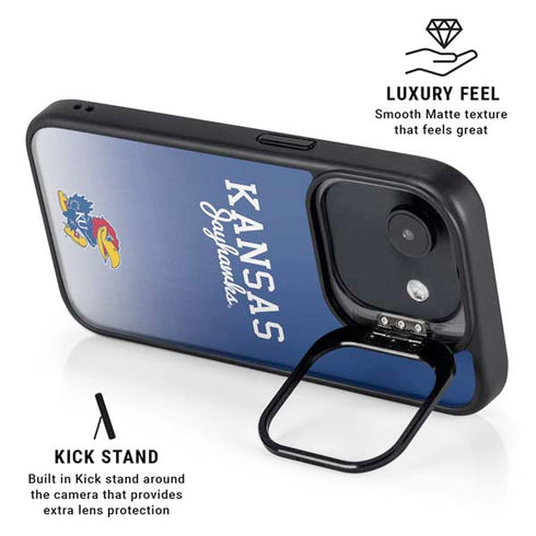University of Kansas Jayhawks iPhone 16e Kickstand Case