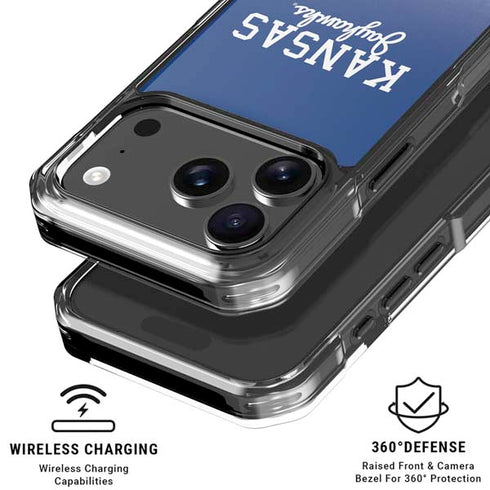 University of Kansas Jayhawks iPhone 18 Pro Clear Case