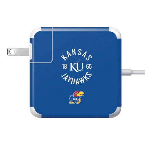University of Kansas Jayhawks KY 1865 85W Power Adapter (15 and 17 inch MacBook Pro Charger) Skin