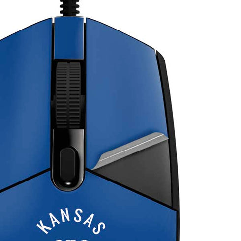 University of Kansas Jayhawks KY 1865 G203 Prodigy RGB Wired Gaming Mouse Skin
