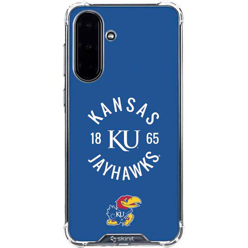 University of Kansas Jayhawks KY 1865 Galaxy A36 5G Clear Case