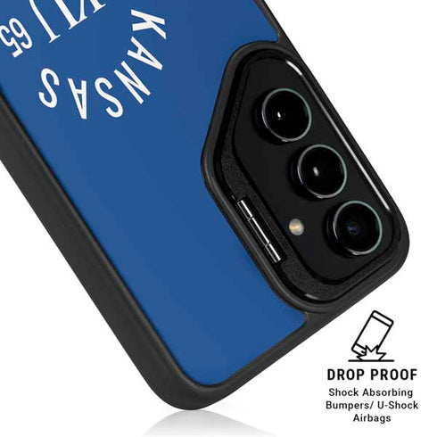 University of Kansas Jayhawks KY 1865 Galaxy S25 Kickstand Case