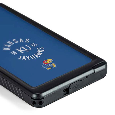 University of Kansas Jayhawks KY 1865 Galaxy S24 Ultra Waterproof Case
