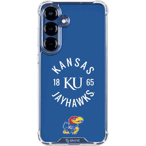 University of Kansas Jayhawks KY 1865 Galaxy S25 Plus Clear Case