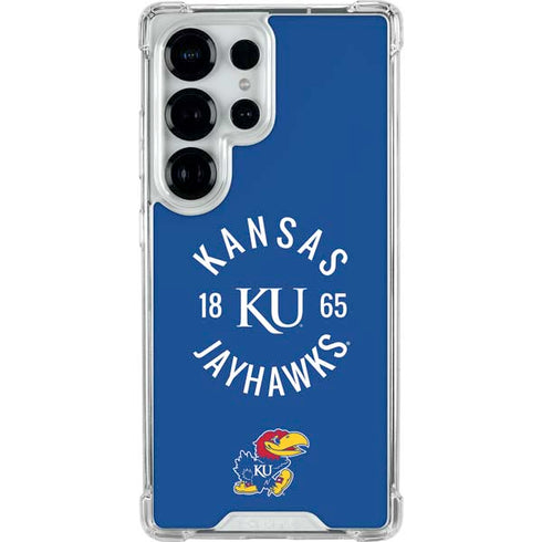 University of Kansas Jayhawks KY 1865 Galaxy S25 Ultra Clear Case