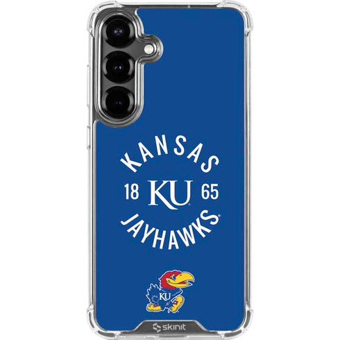 University of Kansas Jayhawks KY 1865 Galaxy S26 Clear Case