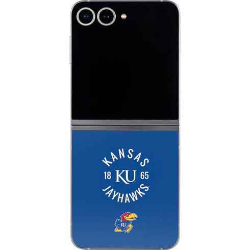 University of Kansas Jayhawks KY 1865 Galaxy Z Flip6 Skin