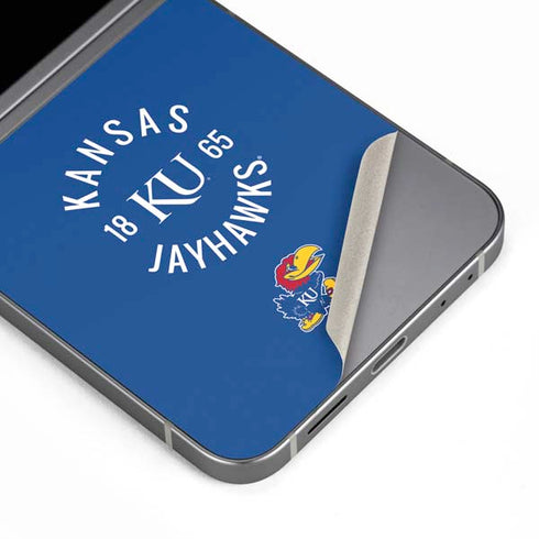 University of Kansas Jayhawks KY 1865 Galaxy Z Flip6 Skin