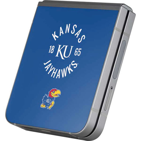 University of Kansas Jayhawks KY 1865 Galaxy Z Flip6 Skin
