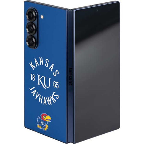 University of Kansas Jayhawks KY 1865 Galaxy Z Fold6 Skin