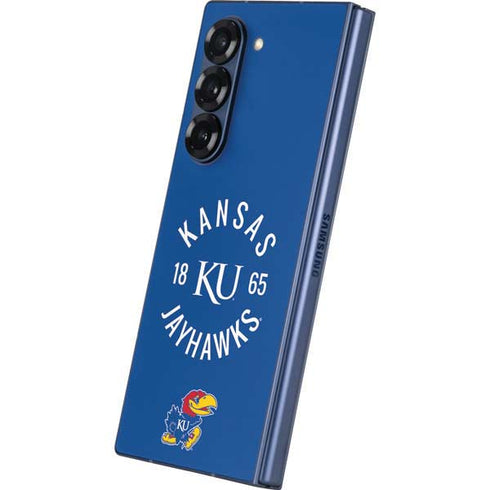 University of Kansas Jayhawks KY 1865 Galaxy Z Fold6 Skin