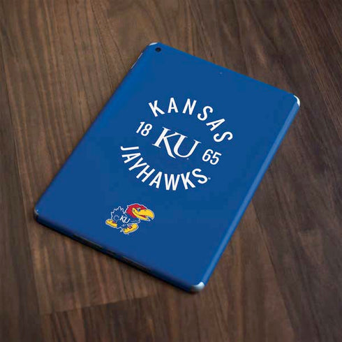 University of Kansas Jayhawks KY 1865 Apple iPad Skin