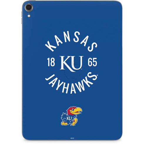 University of Kansas Jayhawks KY 1865 Apple iPad Pro Skin