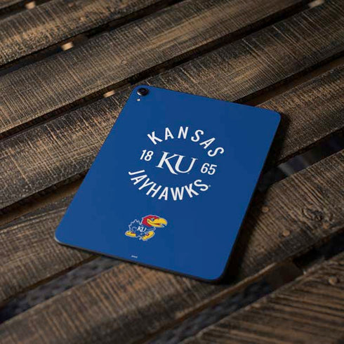 University of Kansas Jayhawks KY 1865 Apple iPad Pro Skin