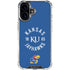 University of Kansas Jayhawks KY 1865 iPhone 16 Clear Case