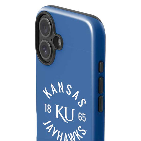University of Kansas Jayhawks KY 1865 iPhone 16 Impact Case