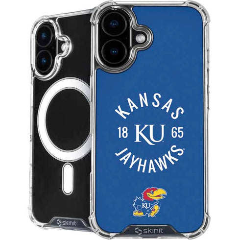 University of Kansas Jayhawks KY 1865 iPhone 16 MagSafe Case