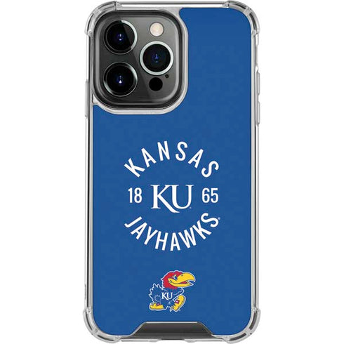 University of Kansas Jayhawks KY 1865 iPhone 16 Pro Max Clear Case
