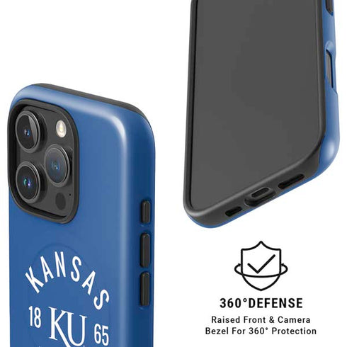 University of Kansas Jayhawks KY 1865 iPhone 16 Pro Max Magsafe Impact Case