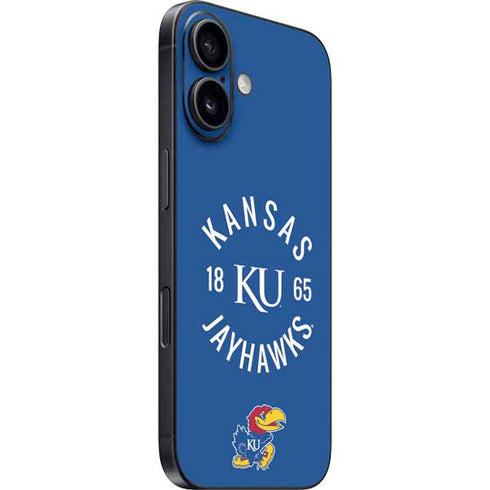 University of Kansas Jayhawks KY 1865 iPhone 16 Skin