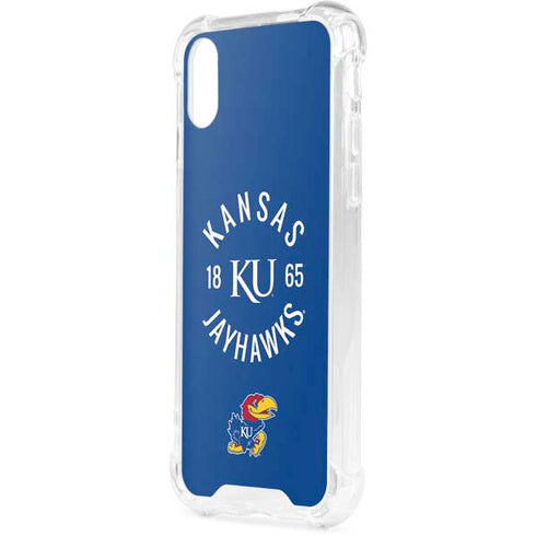University of Kansas Jayhawks KY 1865 iPhone XS Clear Case