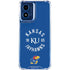 University of Kansas Jayhawks KY 1865 Moto G 5G (2024) Clear Case