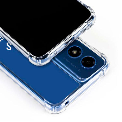 University of Kansas Jayhawks KY 1865 Moto G 5G (2024) Clear Case