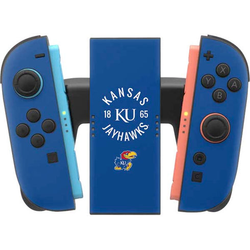 University of Kansas Jayhawks KY 1865 Nintendo Switch 2 (2025) Joy-Con Controller Skin