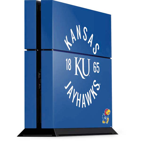 University of Kansas Jayhawks KY 1865 PlayStation PS4 Skins