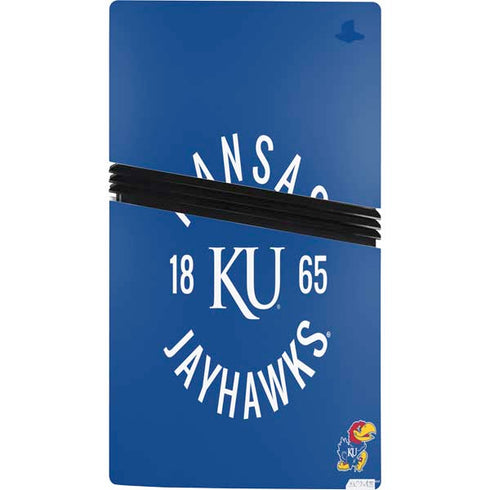 University of Kansas Jayhawks KY 1865 PS5 Pro Bundle Skin