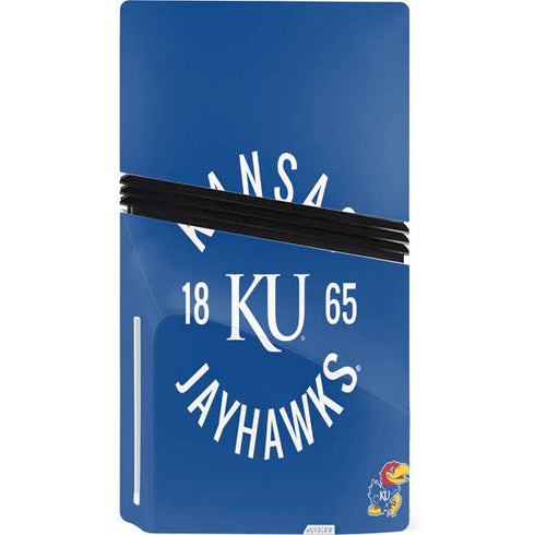 University of Kansas Jayhawks KY 1865 PS5 Pro Disk Bundle Skin