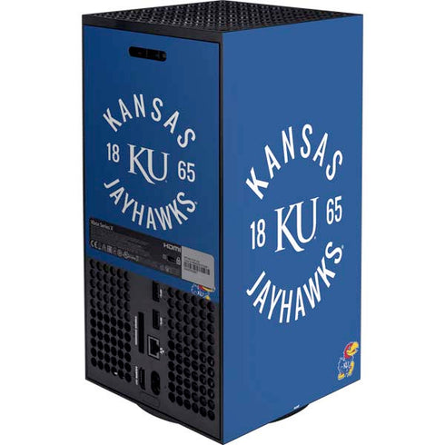 University of Kansas Jayhawks KY 1865 Xbox Series X Bundle Skin