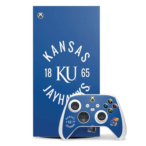 University of Kansas Jayhawks KY 1865 Xbox Series X Skins